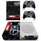 Rainbow Six Siege decal skin sticker for Xbox One S console and controllers
