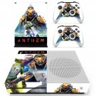 Anthem decal skin sticker for Xbox One S console and controllers