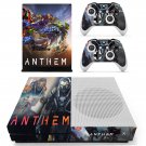 Anthem decal skin sticker for Xbox One S console and controllers