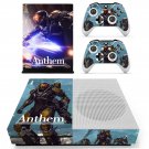 Anthem decal skin sticker for Xbox One S console and controllers