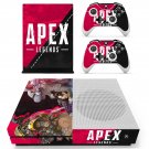 Apex Legends decal skin sticker for Xbox One S console and controllers