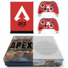 Apex Legends decal skin sticker for Xbox One S console and controllers