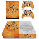 Baltimore Orioles decal skin sticker for Xbox One S console and controllers