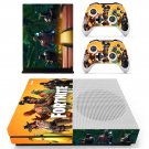 Fortnite decal skin sticker for Xbox One S console and controllers