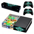 Minecraft decal skin sticker for Xbox One console and controllers