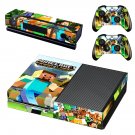 Minecraft decal skin sticker for Xbox One console and controllers