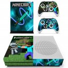 Minecraft decal skin sticker for Xbox One S console and controllers