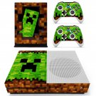 Minecraft decal skin sticker for Xbox One S console and controllers