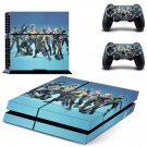 Fortnite decal skin sticker for PS4 console and controllers