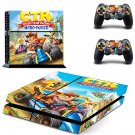 Cash Team Racing decal skin sticker for PS4 console and controllers
