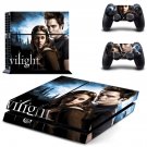 Twilight Saga decal skin sticker for PS4 console and controllers