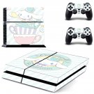 Cinnamoroll decal skin sticker for PS4 console and controllers