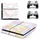 Cinnamoroll decal skin sticker for PS4 console and controllers