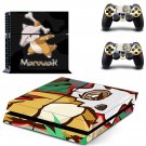Pokemon marowak decal skin sticker for PS4 console and controllers