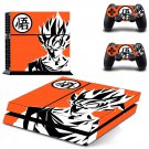 Dragon ball decal skin sticker for PS4 console and controllers