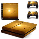 Dusk decal skin sticker for PS4 console and controllers