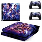 Avengers decal skin sticker for PS4 console and controllers