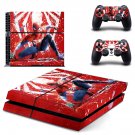Spiderman decal skin sticker for PS4 console and controllers