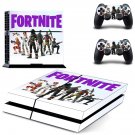 Fortnite decal skin sticker for PS4 console and controllers