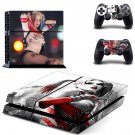 Harley Quinn decal skin sticker for PS4 console and controllers