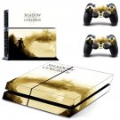 Shadow of the Colossus decal skin sticker for PS4 console and controllers