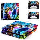 Dragon Ball decal skin sticker for PS4 console and controllers