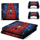Spiderman decal skin sticker for PS4 console and controllers