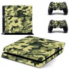 Camouflage decal skin sticker for PS4 console and controllers