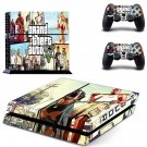 Greand Theft Auto 5 decal skin sticker for PS4 console and controllers