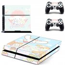Cinnamoroll decal skin sticker for PS4 console and controllers
