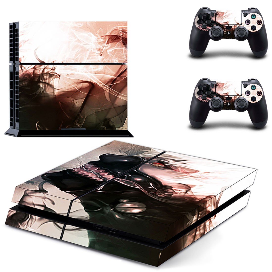 Tokyo Ghoul decal skin sticker for PS4 console and controllers