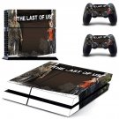 The Last of US decal skin sticker for PS4 console and controllers