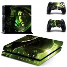 Alien Solation decal skin sticker for PS4 console and controllers