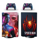 Spiderman decal skin for PS5 disc Console with 2 Controllers