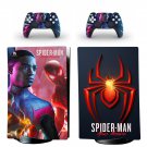 Spiderman decal skin for PS5 digital Console with 2 Controllers