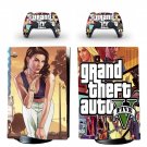Grand Theft Auto 5 decal skin for PS5 digital Console with 2 Controllers