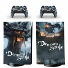 Demons Souls decal skin for PS5 digital Console with 2 Controllers