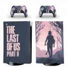 The Last of us 2 decal skin for PS5 digital Console with 2 Controllers