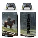 The Last of us 2 decal skin for PS5 digital Console with 2 Controllers