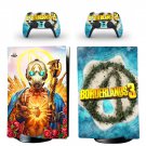 Borderlands 3 decal skin for PS5 digital Console with 2 Controllers