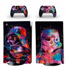 Darth Vader Stormtrooper decal skin for PS5 digital Console with 2 Controllers