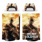 Black Ops Cold War decal skin for PS5 digital Console with 2 Controllers