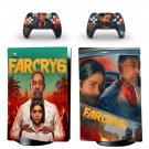 Far Cry 6 decal skin for PS5 digital Console with 2 Controllers
