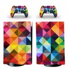 Geometric Texture decal skin for PS5 digital Console with 2 Controllers