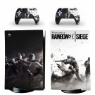 Rainbow Six Siege decal skin for PS5 digital Console with 2 Controllers