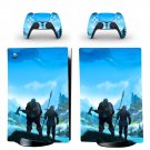 Hall of Valor decal skin for PS5 digital Console with 2 Controllers