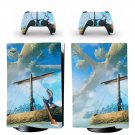 Hall of Valor decal skin for PS5 digital Console with 2 Controllers