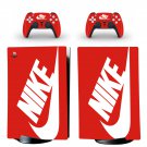 Nike decal skin for PS5 digital Console with 2 Controllers