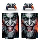 Joker decal skin for PS5 digital Console with 2 Controllers