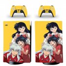 Inuyasha decal skin for PS5 digital Console with 2 Controllers